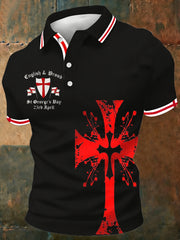 Men's St George's Day polo shirt