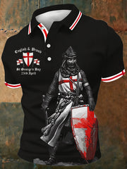 Men's St George's Day polo shirt