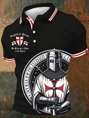 Men's St George's Day polo shirt