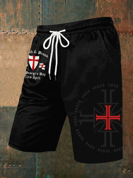 Men's st george's day Shorts