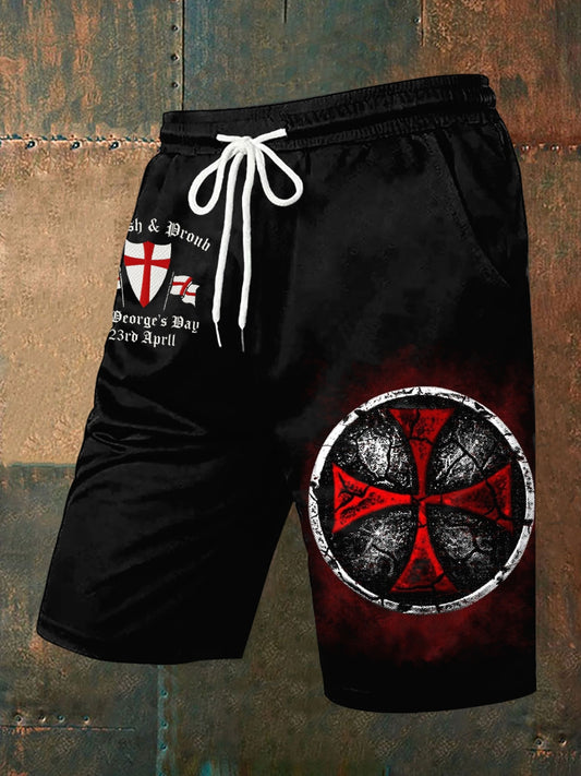 Men's st george's day Shorts