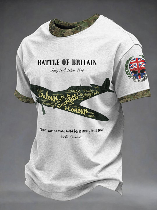 Men's Battle Of Britain Short Sleeves T-shirt