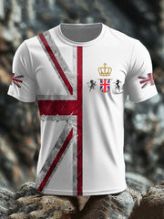 Men's UK Flag Printed T-shirt