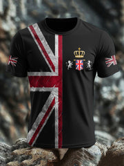 Men's UK Flag Printed T-shirt
