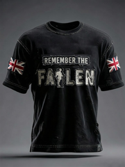Men's Remember The Fallen Short Sleeves T-shirt