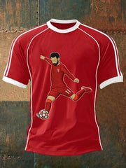 Men's Legend 11 Print Gift For Soccer Fans Casual Tee