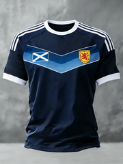 Men's UK Football Lover Scotland Printed short sleeve t-shirt