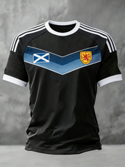 Men's UK Football Lover Scotland Printed short sleeve t-shirt