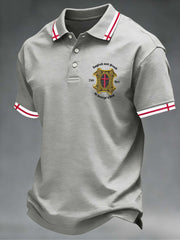 Men's St George's Day polo shirt