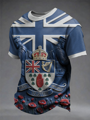 Men's Lest We Forget  short sleeves t-shirt