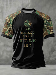 Men's Lee Enfield No1 Mk III Receiver Stamp British Infantry short sleeve t-shirt