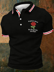 Men's St George's Day polo shirt