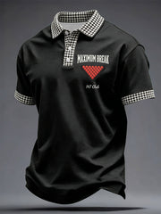 Men's Snooker Lover Printed CasualTops