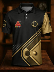Men's Snooker Lover Printed CasualTops