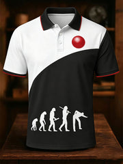 Men's Snooker Lover Printed CasualTops