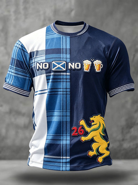 Men's Scotland Football Lover Printed Sweatshirt