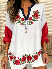 Women's Floral Print T-shirt