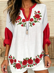 Women's Floral Print T-shirt