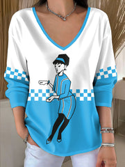 Women's Cov City Football Lover Sky Blues Printed T-shirt
