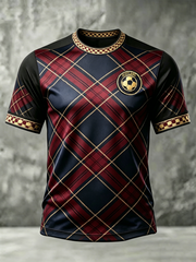 Men's UK Football Lover Scotland Printed short sleeves t-shirt