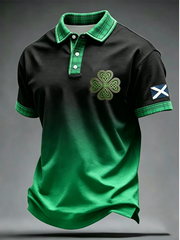 Men's UK Football Lover Scotland Printed polo shirt