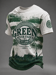 Men's UK Football Lover Scotland Printed short sleeves t-shirt