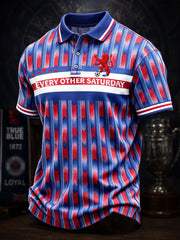 Men's We Are The People Scotland Football Lover Printed Casual Tops