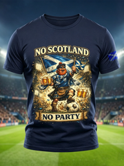Men's UK Football Lover Scotland Printed short sleeves t-shirt