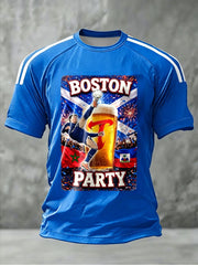 Men's UK Football Lover Scotland Printed short sleeve t-shirt
