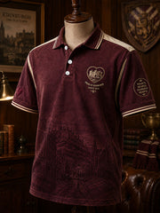 Men's Hearts Edinburgh Scotland Football Lover Printed Casual Tops