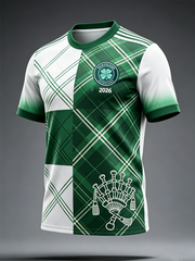 Men's Scottish Celtic FC Print short sleeves t-shirt