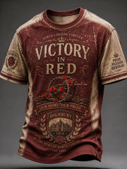 Men's North London Champion Football Lover Printed T-shirt