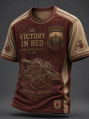 Men's North London Football Lover Printed T-shirt