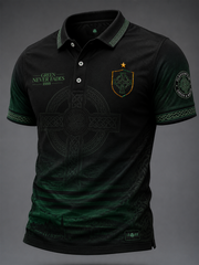 Men's Celtic Football Printed polo shirt