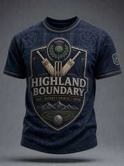 Men's Scotlandd Cricked Lover Printed T-shirt