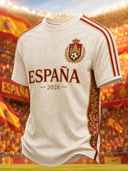 Men's Gift For Football Fans Print Casual Tee