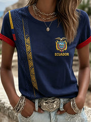 Women's short-sleeved T-shirt
