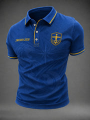 Men's Sweden Football Printed Shirt