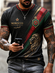 Women's MOROCCO Printed short-sleeved T-shirt