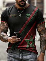 Men's MOROCCO Printed short sleeves t-shirt