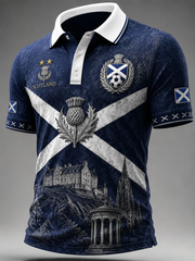 Men's Scotland Printed polo shirt