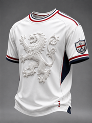 Men's UK Football Lover England Printed short sleeves t-shirt