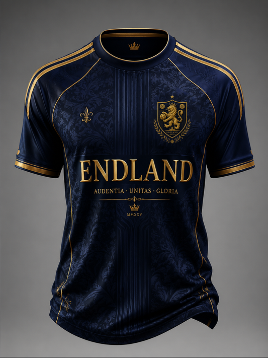 Men's UK Football Lover England Printed short sleeve t-shirt