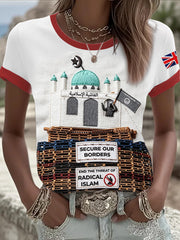 Women's England Matter Proud Printed T-shirt