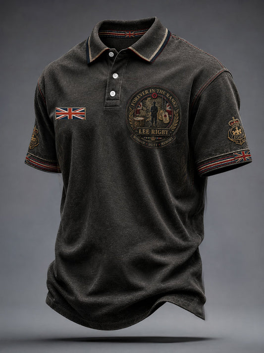 Men's Rip Lee Rigby Veteran Printed Casual Tops