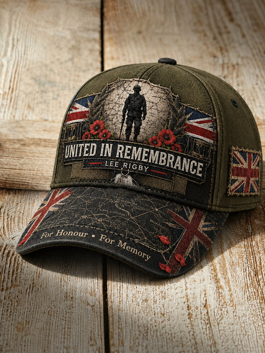 Unisex Rip Lee Rigby Veteran Printed  Hat