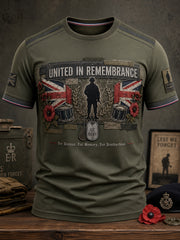 Men's Rip Lee Rigby Veteran Printed T-shirt