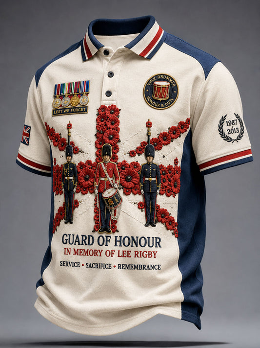 Men's Rip Lee Rigby Veteran Printed Casual Tops