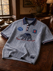 Men's Glasgow Football Lover Art Printed Casual Tops