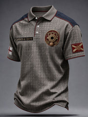 Men's North London Football Lover Art Printed Casual Tops